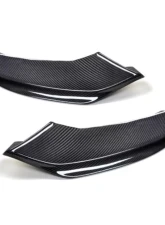 AutoTecknic Vacuumed Carbon Fiber Aero Splitters BMW F32 | F33 | F36 4-Series M-Sport                                     - BM-0016 - Image 3