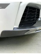 AutoTecknic Vacuumed Carbon Fiber Aero Splitters BMW F32 | F33 | F36 4-Series M-Sport                                     - BM-0016 - Image 3