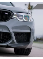 AutoTecknic Dry Carbon Performance Aero Splitters BMW F90 M5                                     - BM-0019 - Image 4