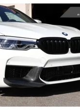 AutoTecknic Dry Carbon Performance Aero Splitters BMW F90 M5                                     - BM-0019 - Image 6