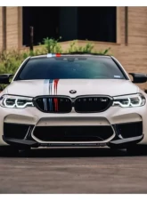 AutoTecknic Dry Carbon Fiber Center Front Lip BMW F90 M5 Competition PRE-LCI                                     - BM-0020 - Image 12