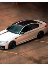 AutoTecknic Dry Carbon Fiber Center Front Lip BMW F90 M5 Competition PRE-LCI                                     - BM-0020 - Image 14