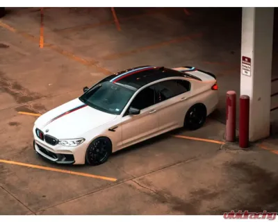 AutoTecknic Dry Carbon Fiber Center Front Lip BMW F90 M5 Competition PRE-LCI - BM-0020
