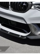 AutoTecknic Dry Carbon Fiber Center Front Lip BMW F90 M5 Competition PRE-LCI                                     - BM-0020 - Image 6