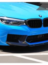 AutoTecknic Dry Carbon Fiber Center Front Lip BMW F90 M5 Competition PRE-LCI                                     - BM-0020 - Image 9