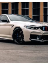 AutoTecknic Dry Carbon Fiber Center Front Lip BMW F90 M5 Competition PRE-LCI                                     - BM-0020 - Image 10