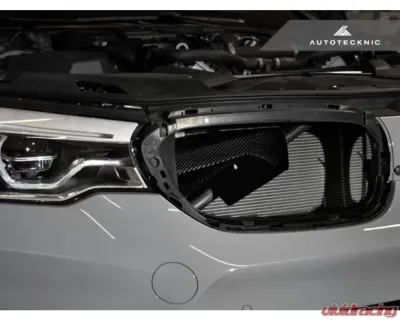 AutoTecknic Dry Carbon Fiber Intake Air Duct BMW F90 M5 - BM-0022
