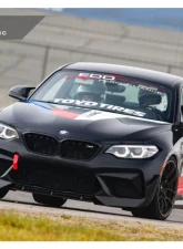 AutoTecknic Dry Carbon Fiber Center Front Lip BMW F87 M2 Competition                                     - BM-0023 - Image 3