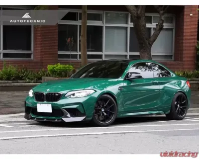 AutoTecknic Dry Carbon Fiber Center Front Lip BMW F87 M2 Competition - BM-0023