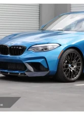 AutoTecknic Dry Carbon Fiber Center Front Lip BMW F87 M2 Competition                                     - BM-0023 - Image 10