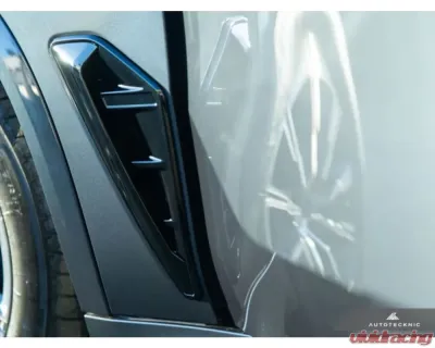 AutoTecknic Glazing Black Fender Trim Set BMW F95 X5M | G05 X5 - BM-0024