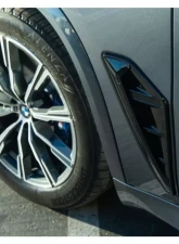AutoTecknic Glazing Black Fender Trim Set BMW F95 X5M | G05 X5                                     - BM-0024 - Image 9