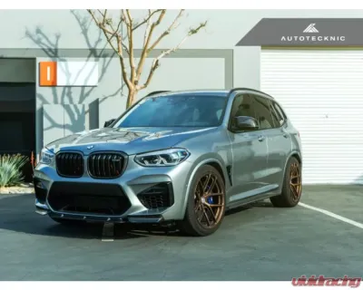 AutoTecknic Dry Carbon Performante Aero Splitter | Center Lip Set BMW F97 X3M | F98 X4M - BM-0025