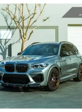 AutoTecknic Dry Carbon Performante Aero Splitter | Center Lip Set BMW F97 X3M | F98 X4M                                     - BM-0025 - Image 14