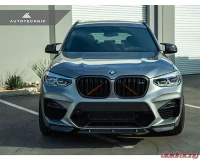 AutoTecknic Dry Carbon Performante Aero Splitter | Center Lip Set BMW F97 X3M | F98 X4M - BM-0025