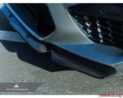AutoTecknic Dry Carbon Performante Aero Splitter | Center Lip Set BMW F97 X3M | F98 X4M - BM-0025