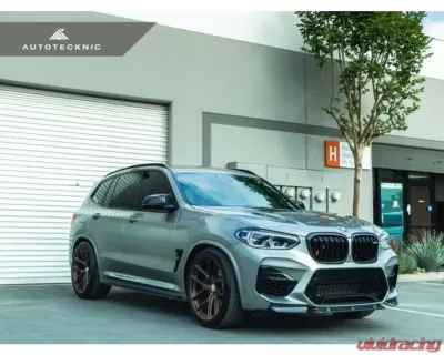 AutoTecknic Dry Carbon Performante Aero Splitter | Center Lip Set BMW F97 X3M | F98 X4M - BM-0025