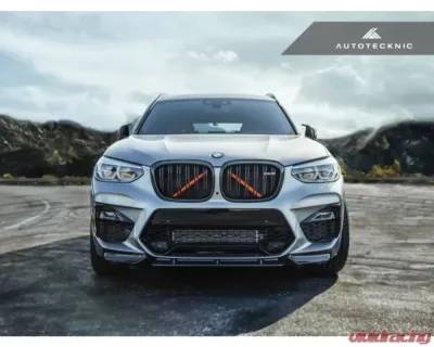 AutoTecknic Dry Carbon Performante Aero Splitter | Center Lip Set BMW F97 X3M | F98 X4M - BM-0025