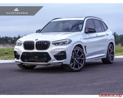 AutoTecknic Dry Carbon Performante Aero Splitter | Center Lip Set BMW F97 X3M | F98 X4M - BM-0025