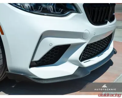 AutoTecknic Dry Carbon Competition Front Aero Lip BMW F87 M2 Competition - BM-0026