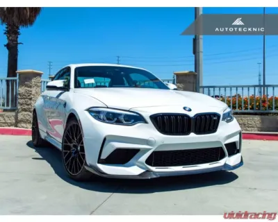 AutoTecknic Dry Carbon Competition Front Aero Lip BMW F87 M2 Competition - BM-0026