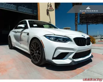 AutoTecknic Dry Carbon Competition Front Aero Lip BMW F87 M2 Competition - BM-0026