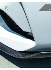 AutoTecknic Dry Carbon Competition Front Aero Lip BMW F87 M2 Competition                                     - BM-0026 - Image 10
