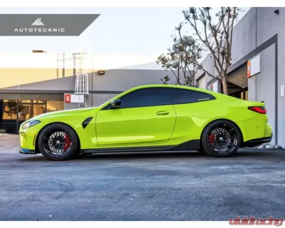 AutoTecknic Dry Carbon Fiber Performante Front Aero Lip BMW G80 M3 | G82 | G83 M4 - BM-0028