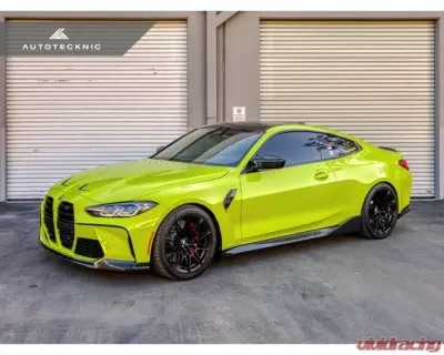 AutoTecknic Dry Carbon Fiber Performante Front Aero Lip BMW G80 M3 | G82 | G83 M4 - BM-0028