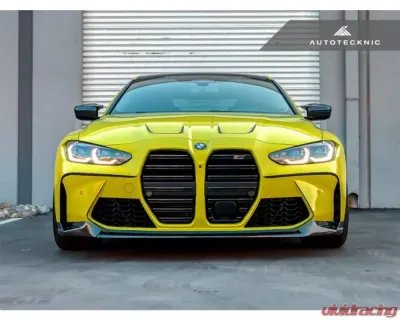 AutoTecknic Dry Carbon Fiber Performante Front Aero Lip BMW G80 M3 | G82 | G83 M4 - BM-0028