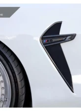 AutoTecknic Dry Carbon Fiber Fender Trim BMW F9X M8                                     - BM-0029-DCG - Image 2