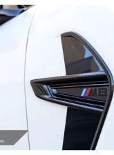 AutoTecknic Dry Carbon Fiber Fender Trim BMW F9X M8                                     - BM-0029-DCG - Image 10