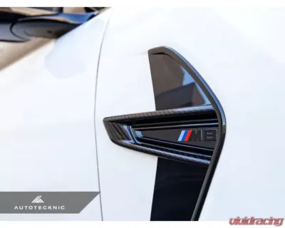 AutoTecknic Dry Carbon Fiber Fender Trim BMW F9X M8 - BM-0029-DCG