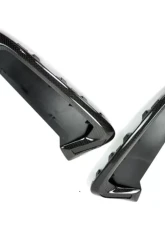 AutoTecknic Replacement Carbon Fiber Fender Trims w/o Emblem Indentation BMW F16 X6 | F86 X6M                                     - BM-0079-CF-WOI - Image 2