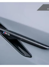 AutoTecknic Carbon Fiber Fender Trim BMW F90 M5                                     - BM-0081-CF - Image 2