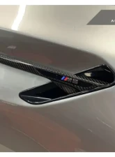 AutoTecknic Carbon Fiber Fender Trim BMW F90 M5                                     - BM-0081-CF - Image 5
