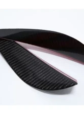 AutoTecknic Front Bumper Dry Carbon Canard Set BMW E9X M3                                     - BM-0087-E9X - Image 2