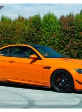 AutoTecknic Front Bumper Dry Carbon Canard Set BMW E9X M3                                     - BM-0087-E9X - Image 3