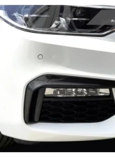 AutoTecknic Dry Carbon Front Bumper Trim BMW G30 5-Series M-Sport                                     - BM-0089 - Image 3