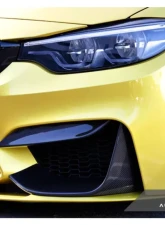 AutoTecknic Performance Carbon Fiber Bumper Trim BMW F80 M3 | F82 | F83 M4                                     - BM-0090 - Image 10