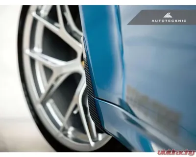 AutoTecknic Carbon Fiber Front Splash Guards BMW F87 M2 Competition - BM-0092