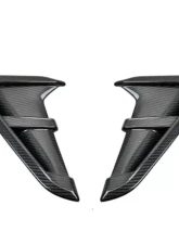 AutoTecknic Replacement Dry Carbon Fiber Fender Trims BMW F97 X3M | F98 X4M | G01 X3 | G02 X4                                     - BM-0093-CF - Image 12