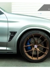 AutoTecknic Replacement Dry Carbon Fiber Fender Trims BMW F97 X3M | F98 X4M | G01 X3 | G02 X4                                     - BM-0093-CF - Image 11