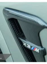 AutoTecknic Replacement Dry Carbon Fiber Fender Trims BMW F97 X3M | F98 X4M | G01 X3 | G02 X4                                     - BM-0093-CF - Image 4