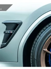 AutoTecknic Replacement Dry Carbon Fiber Fender Trims BMW F97 X3M | F98 X4M | G01 X3 | G02 X4                                     - BM-0093-CF - Image 9