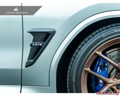 AutoTecknic Replacement Dry Carbon Fiber Fender Trims BMW F97 X3M | F98 X4M | G01 X3 | G02 X4 - BM-0093-CF