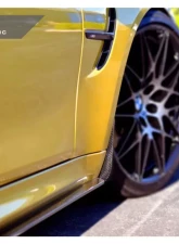 AutoTecknic Carbon Fiber Front Splash Guards BMW F80 M3 | F82 | F83 M4                                     - BM-0099 - Image 2