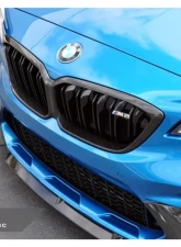 AutoTecknic Replacement Dry Carbon Grille Surrounds BMW F87 M2 Competition                                     - BM-0117-CF - Image 4