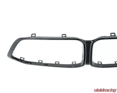 AutoTecknic Replacement Dry Carbon Grille Surrounds BMW F87 M2 Competition - BM-0117-CF
