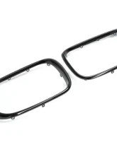 AutoTecknic Replacement Dry Carbon Grille Surrounds BMW G01 X3 | G02 X4 Pre-LCI                                     - BM-0118-CF - Image 11